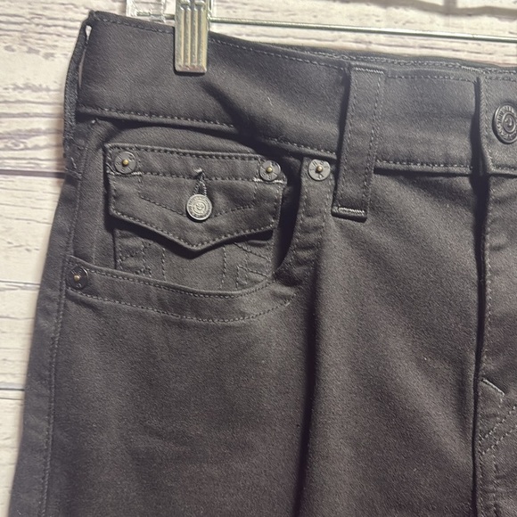 True Religion Relaxed Slim fit black jeans - Picture 2 of 9